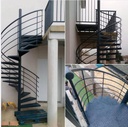 Escalier colimaçon — réalisation 4