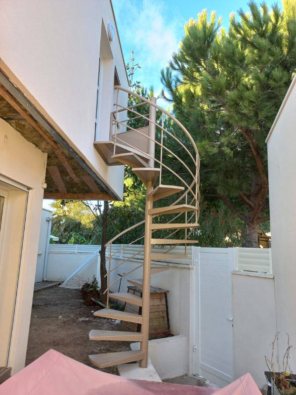 Escalier colimaçon — réalisation 6
