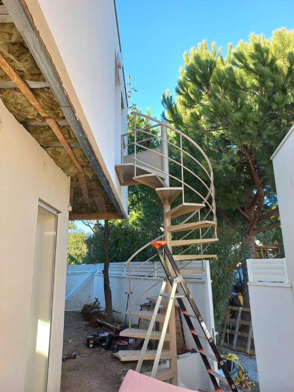 Escalier colimaçon — réalisation 7