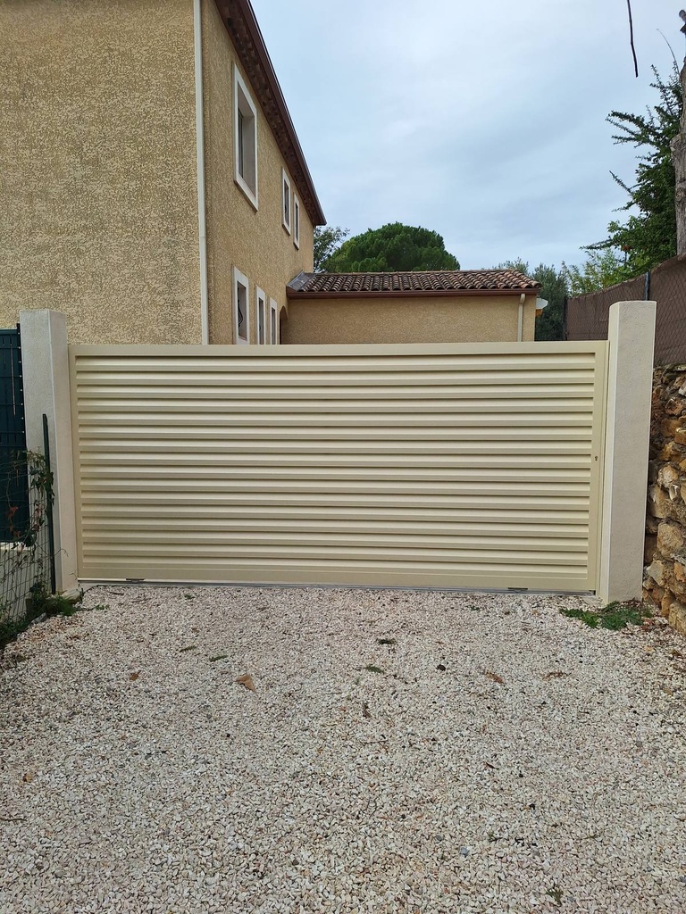Portail coulissant — réalisation 2