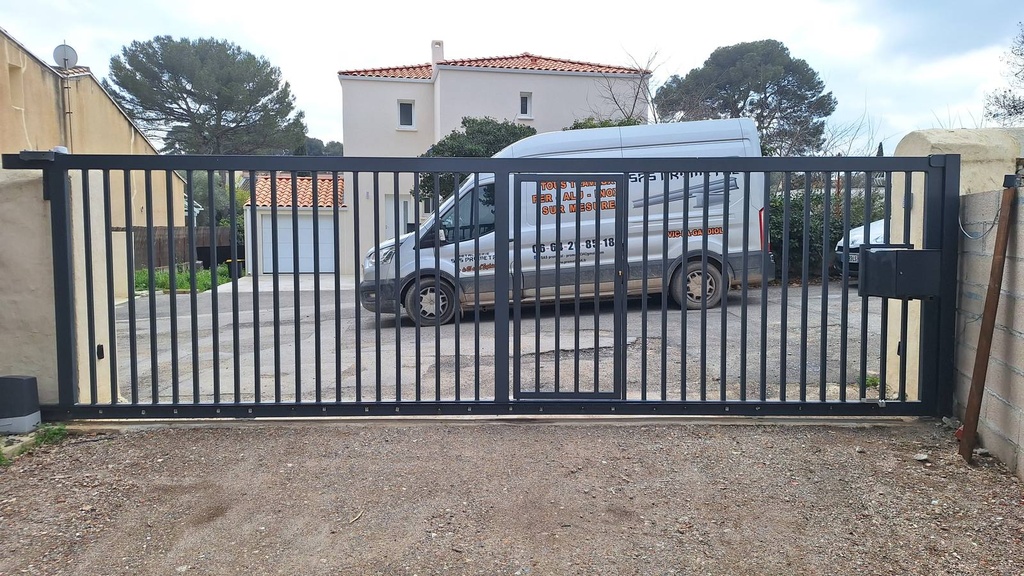 Portail coulissant — réalisation 5