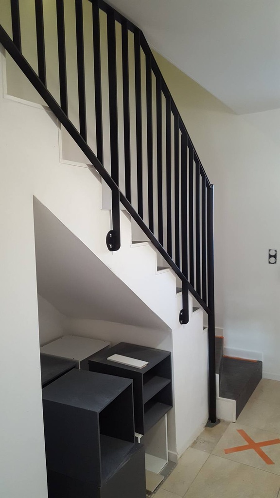 Escalier droit — réalisation 6