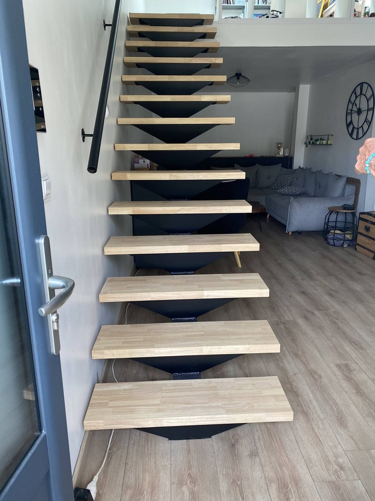 Escalier droit — réalisation 7