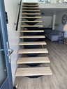 Escalier droit — réalisation 7