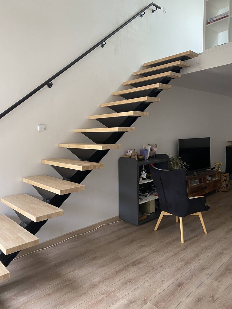 Escalier droit — réalisation 11