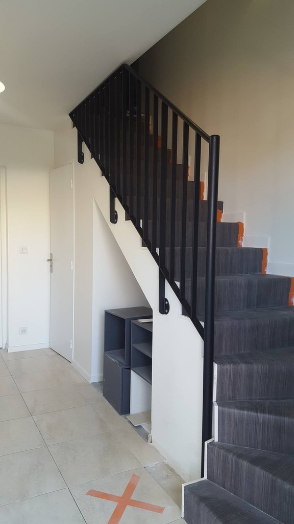 Escalier droit — réalisation 14
