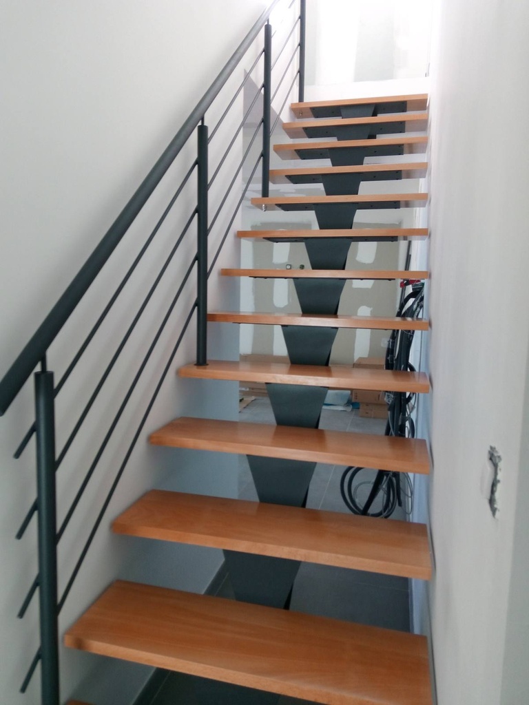 Escalier droit — réalisation 22
