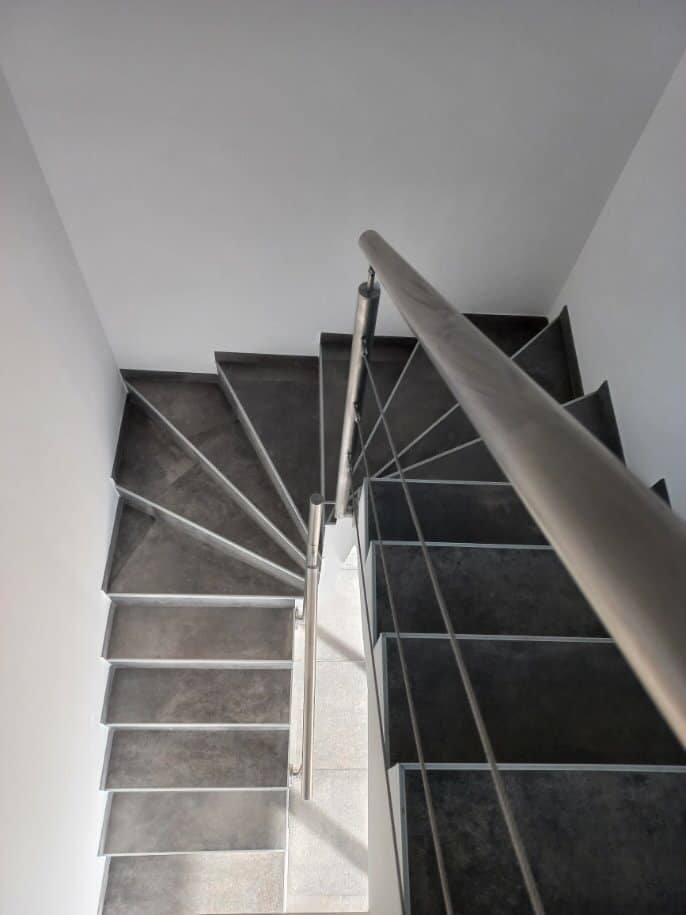 Escalier droit — réalisation 26