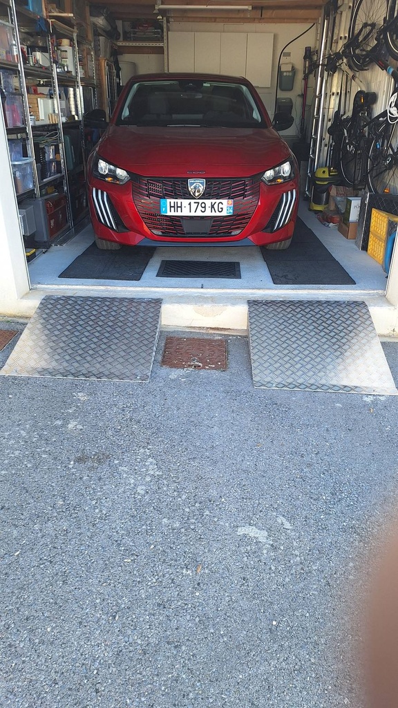 Rampe d'accès aluminium — réalisation Prometal