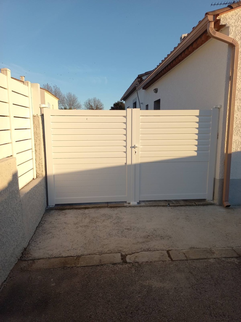 Portail battant — réalisation 1